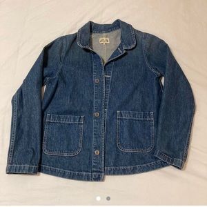 Hey Gang denim jacket/chore coat